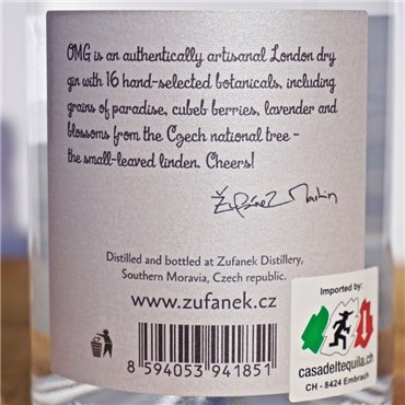 Gin - OMG / 50cl / 45% Gin 50,00 CHF