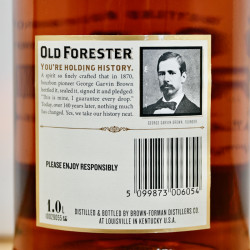 Whisk(e)y - Old Forester 100 Proof Kentucky Straight Bourbon / 100cl / 50%