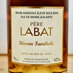 Rum - Pere Labat Eleve Sous Bois Reserve Familiale / 70cl / 42%