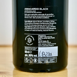Amacardo BLACK Amaro di Carciofo Selvatico Etna / 50cl / 30%