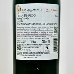 Wein - Duca di Salaparuta Duca Enrico Nero D'Avola DOC 2020 / 75cl / 14.5%