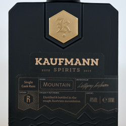Kaufmann Spirits Mountain Single Cask Rum / 50cl / 41%