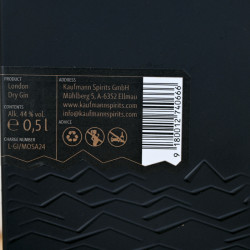Kaufmann Spirits Mountain Gin Safran Edition / 50cl / 44%