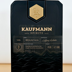 Kaufmann Spirits Mountain Vodka / 50cl / 44%