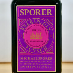 Sporer Beeren-Gin Punsch / 50cl / 35%