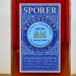 Sporer Weihnachts Punsch Liter / 100cl / 40%