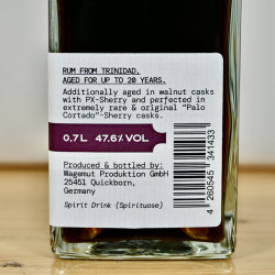 Wagemut Maduro Trinidad Walnut & Sherry Casks (Rum based Spirit) / 70cl / 47.6%
