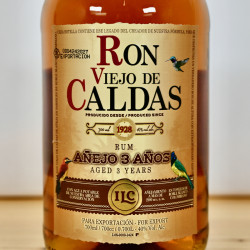 Rum - Ron Viejo de Caldas Anejo 3 Years / 70cl / 40%