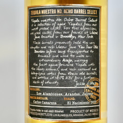 Ocho Tequila Anejo Aged in Widow Jane Bourbon Casks, 70 cl, 48 % vol.