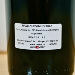 Orator Haselnussgeist / 50cl / 40%