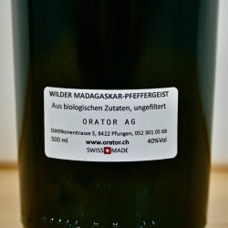 Orator Pfeffergeist Wilder Madagaskar / 50cl / 40%