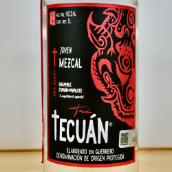 Tecuan Ensamble Espadin & Papalote Mezcal Artesanal, 100 cl, 40.5 % vol.