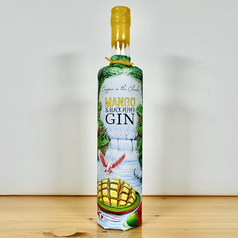 Gin - Copper in the Cloud Mango & Black Pepper Gin / 70cl / 43%