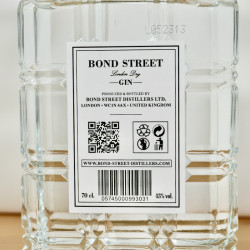 Bond Street London Dry Gin / 70cl / 43%