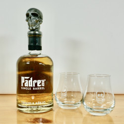Tequila - Padre Azul Anejo Single Barrel Set 2 Glass / 70cl / 40%