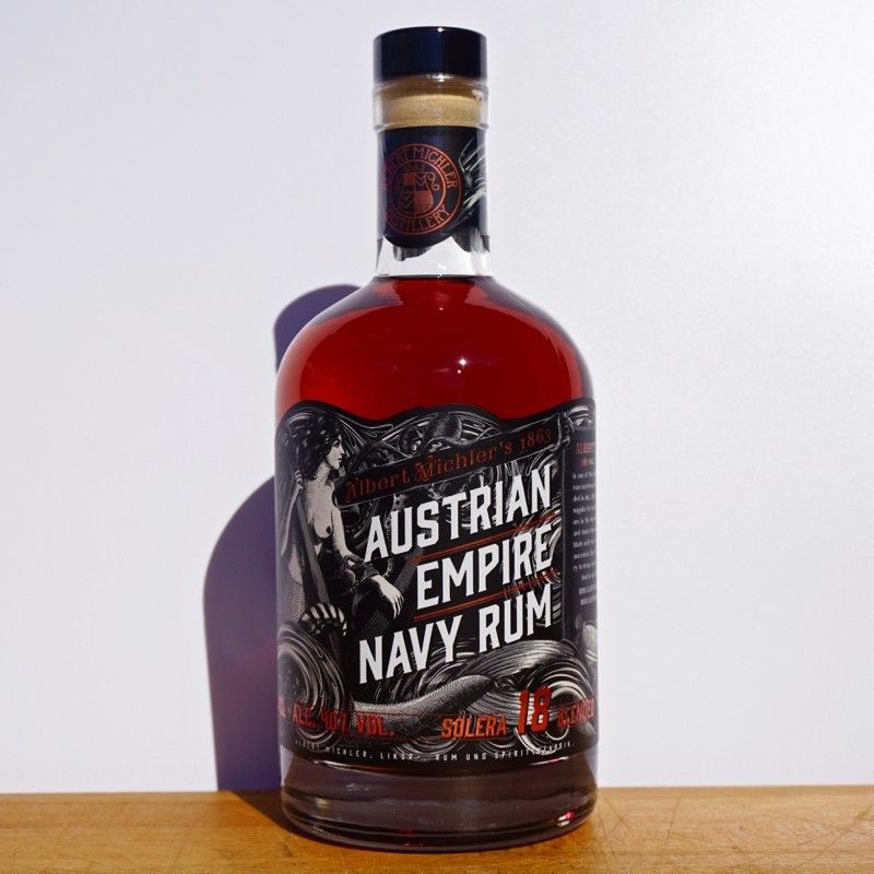 Rum - Albert Michler Austrian Empire 18 Years / 70cl / 40% Rum 54,00 CHF
