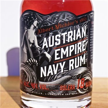Rum - Albert Michler Austrian Empire 18 Years / 70cl / 40% Rum 54,00 CHF