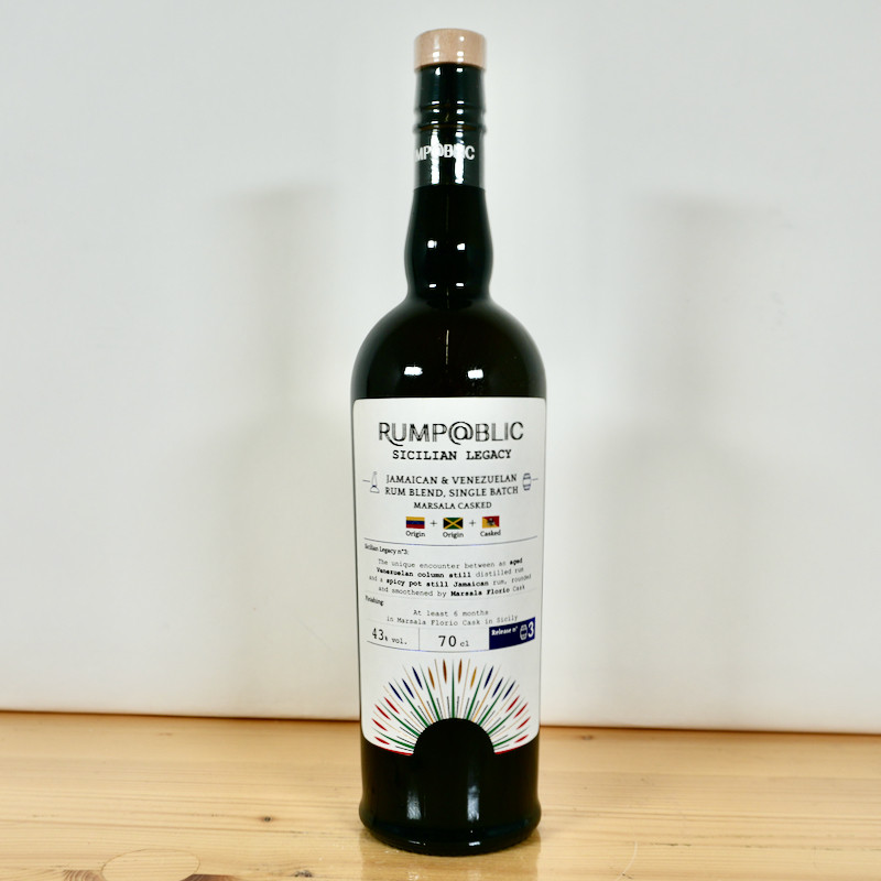 Rump@blic Sicilian Legacy 3rd Release Rum Jamaica & Venezuela / 70cl / 43%