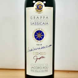 Poli Sassicaia Grappa, 50 cl, 40 % vol.