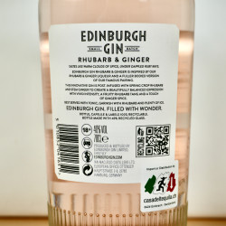Gin - Edinburgh Rhubarb & Ginger / 70cl / 40%
