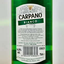 Carpano Vermouth Bianco / 75cl / 15%