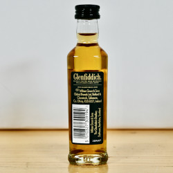 Glenfiddich 18 Year Old Our Small Batch Eighteen Whisky Miniatur, 5 cl, 40 % vol.