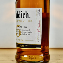 Glenfiddich 15 Years Single Malt Whisky Our Solera Fifteen / 70cl / 40%