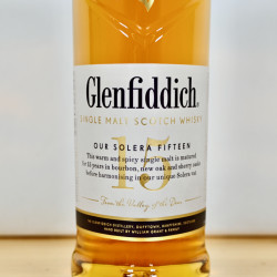 Glenfiddich 15 Years Single Malt Whisky Our Solera Fifteen / 70cl / 40%