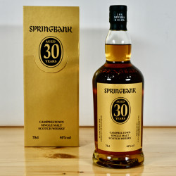 Springbank 30 Years Single Malt Whisky / 70cl / 46%