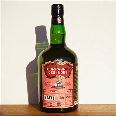 Rum - Compagnie Des Indes Haiti Single Cask 11 Years/ 70cl/ 43% Rum 87,00 CHF