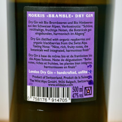 Morris Bramble Dry Gin by The Wild Alps / 50cl / 47%