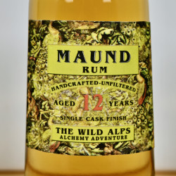 Maund Rum Jamaica 12 Years by The Wild Alps / 50cl / 45%