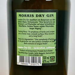 Morris Dry Gin by The Wild Alps / 50cl / 47%