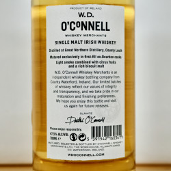 W.D. O Connell Bill Phil Peated Single Malt Whiskey / 70cl / 47.5%