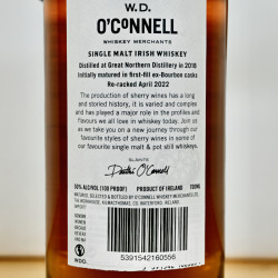 W.D. O Connell Small Batch 5 Years Series Amontillado Whiskey / 70cl / 50%