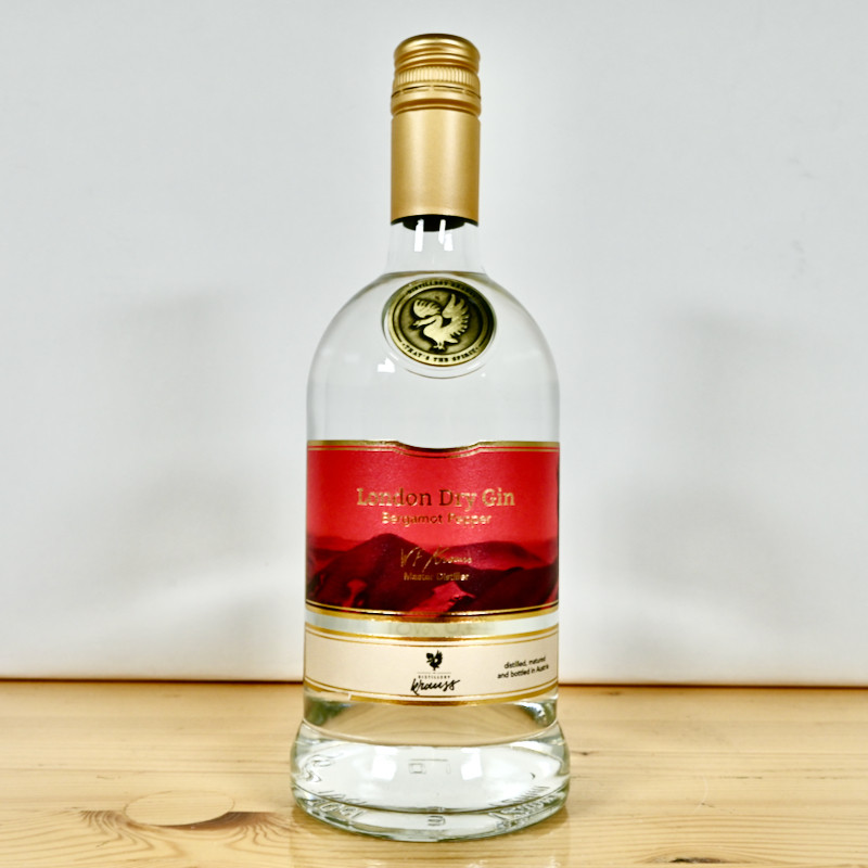 Krauss London Dry Gin Bergamot Pepper / 70cl / 44%