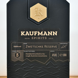 Kaufmann Zwetschke Reserve Edelbrand / 50cl / 48%