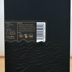 Kaufmann 6 Years Mountain Limited Single Cask Rum Sherryfass / 50cl / 48%