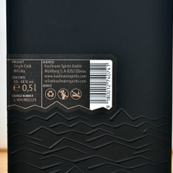 Kaufmann 6 Years Mountain Limited Single Cask Whisky Sherryfass / 50cl / 48%