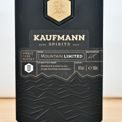 Kaufmann 6 Years Mountain Limited Single Cask Whisky Sherryfass / 50cl / 48%