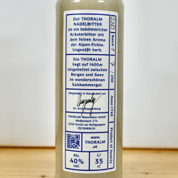 THORALM Salzkammergut Nadelbitter Kräuterlikör / 35cl / 40%