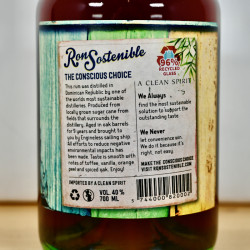 Ron Sostenible 8 Years Rum / 70cl / 40%