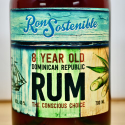 Ron Sostenible 8 Years Rum / 70cl / 40%