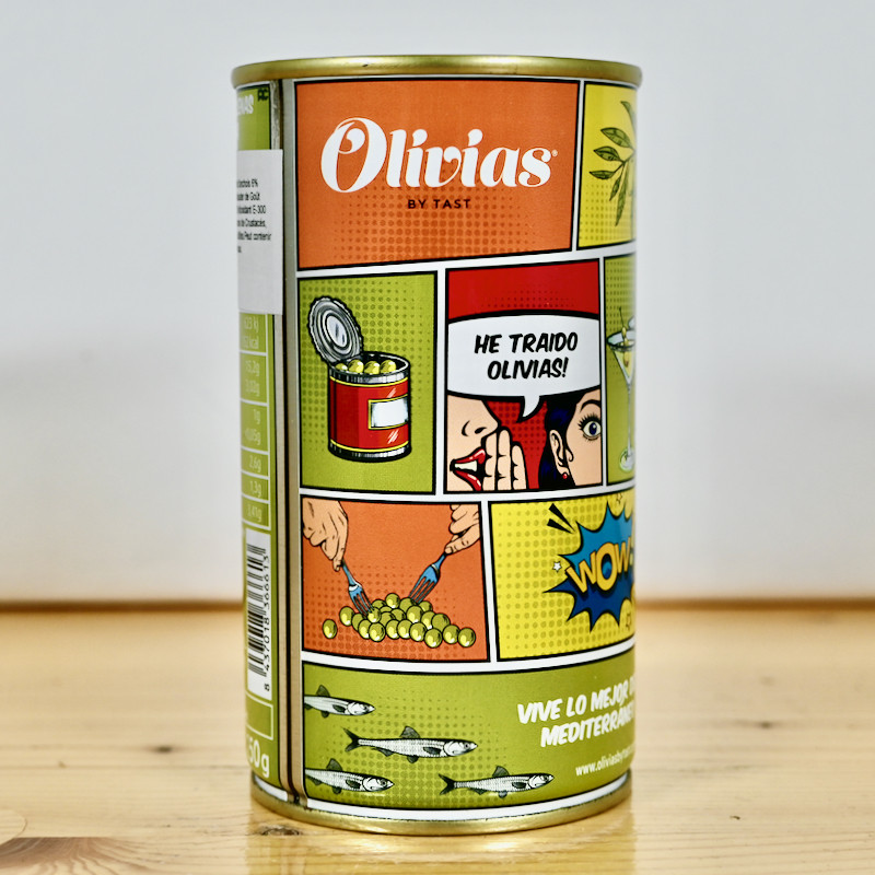 Olivias Aceitunas Rellena de Anchoas 350/150g