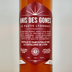 Anis des Gones Le Pastis Lyonnais Rouge / 70cl / 45%