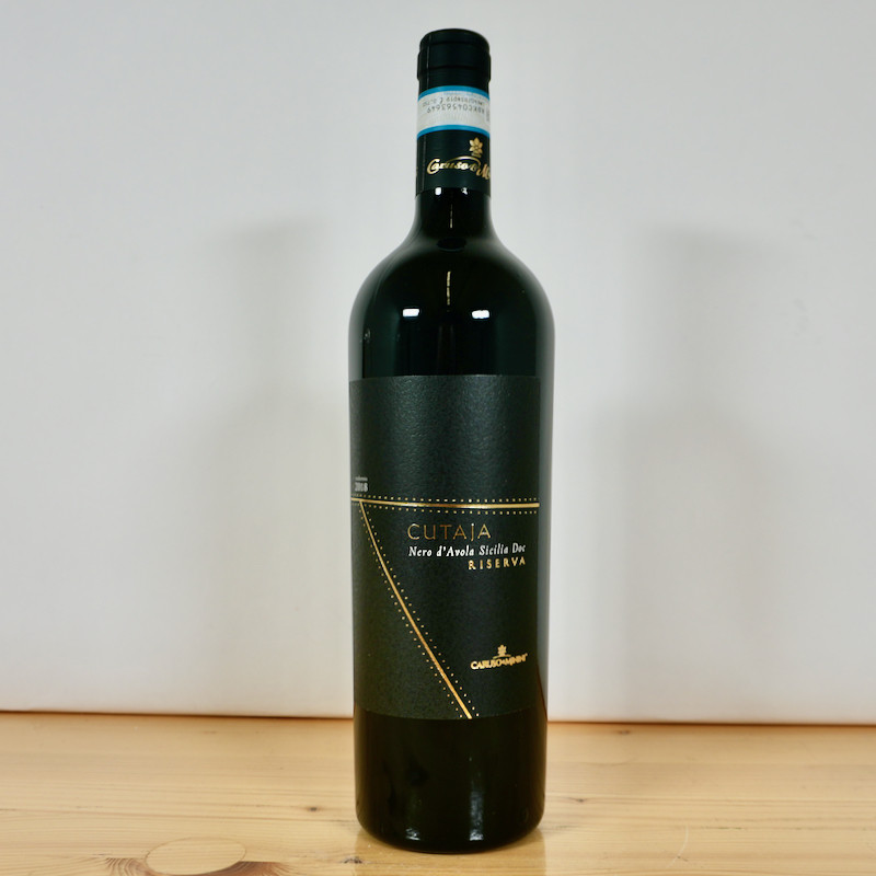 Cutaja Nero d'Avola Riserva Sicilia DOC Caruso e Minini 2018 Rotwein / 75cl / 14%