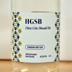 Wagemut HGSB London Dry Gin / 50cl / 43.2%