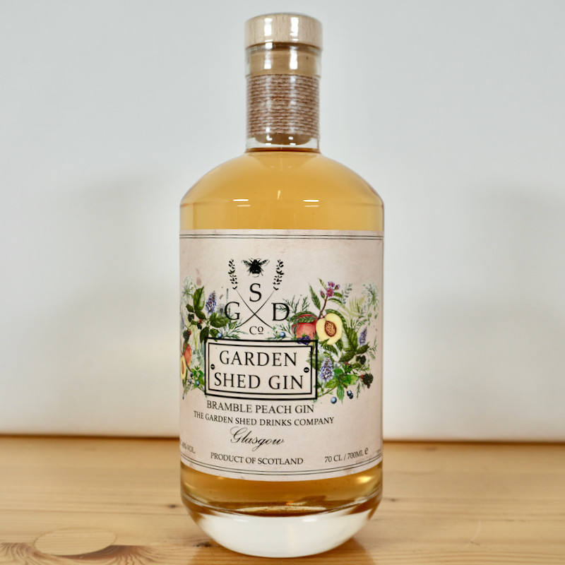 Garden Shed Bramble & Peach Gin / 70cl / 40%