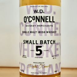 W.D. O Connell Small Batch 5 Years Series Fino Irish Whiskey / 70cl / 50%