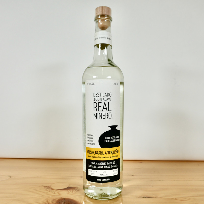 Real Minero Cuishe, Barril, Arroqueno Cosecha 2022 Destilado de Agave / 70cl / 52.8%